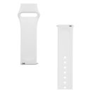 Tactical kiegészítő szilikon karpánt Garmin Vivoactive 3, fehér