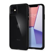 Spigen Ultra Hybrid Apple iPhone 11 tok, Matte Black, fekete