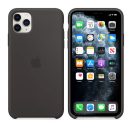 Apple iPhone 11 Pro Max gyári szilikon tok, fekete, MX002ZM/A