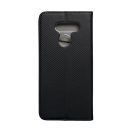 Magnet LG K50S  mágneses flip tok, fekete