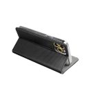 Magnet LG K50S  mágneses flip tok, fekete
