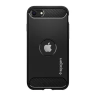   Spigen Rugged Armor Apple iPhone SE 2022 / 2020 tok, Matte Black, fekete