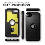   Spigen Tough Armor Apple iPhone SE 2022 / 2020 tok, Black, fekete