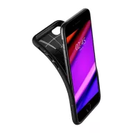   Spigen Core Armor Apple iPhone SE 2022 / 2020 / 8 / 7 tok, Matte Black, fekete