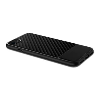  Spigen Core Armor Apple iPhone SE 2022 / 2020 / 8 / 7 tok, Matte Black, fekete