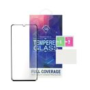 Samsung G770 Galaxy S10 Lite, 5D Full Glue hajlított tempered glass kijelzővédő üvegfólia, fekete