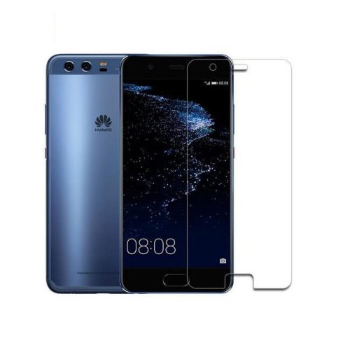 Huawei P10, Kijelzővédő fólia, ütésálló fólia (az íves részre NEM hajlik rá!), Tempered Glass (edzett üveg), Clear