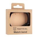 Tactical kiegészítő szilikon karpánt Xiaomi Mi Band 3/4, fekete