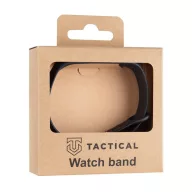   Tactical kiegészítő szilikon karpánt Xiaomi Mi Band 3/4, fekete