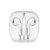 Vezetékes sztereó fülhallgató, Apple készülékekhez, 3.5 mm, felvevőgombos, dobozos, fehér