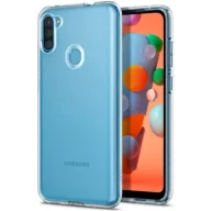   Spigen Liquid Crystal Samsung Galaxy A11 tok, Crystal Clear, átlátszó