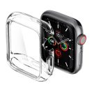 Spigen Ultra Hybrid Apple Watch S4 / S5 / S6 / SE 44mm tok, Crystal Clear, átlátszó