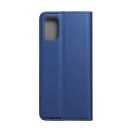Magnet Samsung A415 Galaxy A41 mágneses flip tok, kék