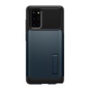 Spigen Slim Armor Samsung Galaxy Note 20 tok, Metal Slate, sötétkék