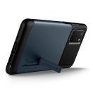 Spigen Slim Armor Samsung Galaxy Note 20 tok, Metal Slate, sötétkék