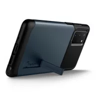   Spigen Slim Armor Samsung Galaxy Note 20 tok, Metal Slate, sötétkék