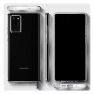   Spigen Crystal Flex Samsung Galaxy Note 20 tok, Crystal Clear, átlátszó