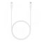 Samsung EP-DN975BW gyári USB-C / USB-C töltő- és adatkábel, 1m, 5A, fehér