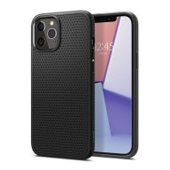   Spigen Liquid Air Apple iPhone 12 / 12 Pro tok, Matte Black, fekete