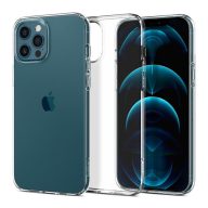   Spigen Liquid Crystal Apple iPhone 12 / 12 Pro tok, Crystal Clear, átlátszó