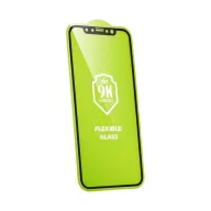   Apple iPhone 12 mini, 5D Full Glue Nano teljes kijelzős üvegfólia, fekete