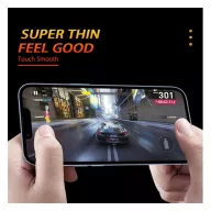   Apple iPhone 12/12 Pro, 5D Full Glue Nano teljes kijelzős üvegfólia, fekete