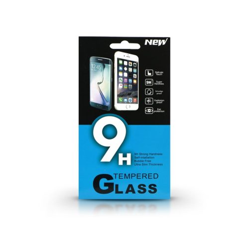 Huawei Honor 9, Kijelzővédő fólia, ütésálló fólia (az íves részre NEM hajlik rá!), Tempered Glass (edzett üveg), Clear