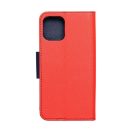 Fancy Apple iPhone 12 mini flip tok, piros-kék