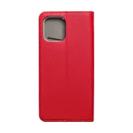 Magnet Apple iPhone 12 Pro Max mágneses flip tok, piros