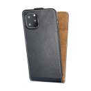 Flip tok szilikon belsővel Xiaomi Redmi Note 9, fekete