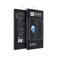   Samsung A125 Galaxy A12 Full Glue hajlított tempered glass kijelzővédő üvegfólia, fekete