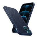 Spigen Liquid Air Apple iPhone 12/12 Pro tok, Navy Blue, kék