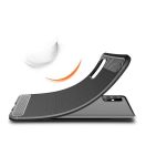 Forcell Carbon hátlap tok Samsung A716 Galaxy A71 5G, fekete