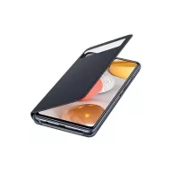   Samsung Galaxy A42 LED View Cover, gyári flip tok, fekete, EF-EA426PBE
