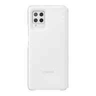   Samsung Galaxy A42 LED View Cover, gyári flip tok, fehér, EF-EA426PWE