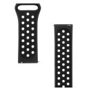 Tactical Double kiegészítő szilikon karpánt 22mm, fekete