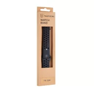 Tactical Double kiegészítő szilikon karpánt 22mm, fekete