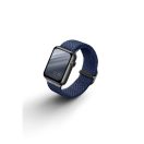 Uniq Aspen fonott szíj Apple Watch 42/44/45/49mm, kék