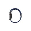 Uniq Aspen fonott szíj Apple Watch 42/44/45/49mm, kék