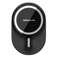   Nillkin MagRoad mágneses autós tartó, szellőzőrácsba Magsafe wireless gyorstöltő, fekete, 10W