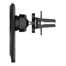 Nillkin MagRoad mágneses autós tartó, szellőzőrácsba Magsafe wireless gyorstöltő, fekete, 10W