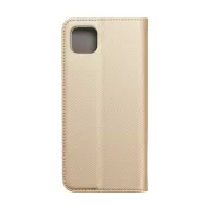 Magnet Samsung Galaxy A22 5G mágneses flip tok, arany