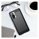 Forcell Carbon hátlap tok Xiaomi Redmi Note 10 5G , fekete
