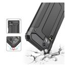 Forcell Armor hátlap tok, Samsung Galaxy A22 5G, fekete