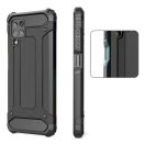 Forcell Armor hátlap tok, Samsung Galaxy A22 5G, fekete