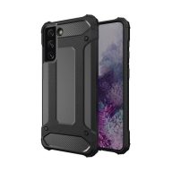 Forcell Armor hátlap tok, Samsung Galaxy S21 FE, fekete