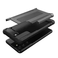 Forcell Armor hátlap tok, Samsung Galaxy S21 FE, fekete