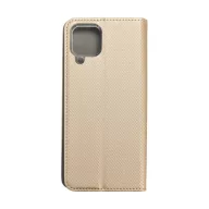 Magnet Samsung Galaxy A22 LTE mágneses flip tok, arany