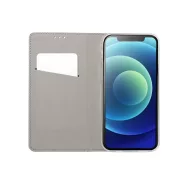 Magnet Samsung Galaxy A22 LTE mágneses flip tok, kék