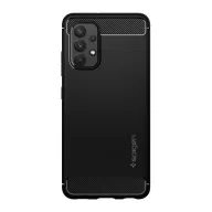   Spigen Rugged Armor Samsung Galaxy A32 5G tok, Matte Black, fekete